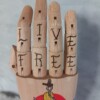 Tattoo hand zeemeermin