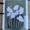 Zeefdruk bloemen