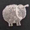 Zilveren hanger schaap Nina