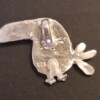 Zilveren hanger toekan Noekie