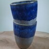 2 keramiek koffiebekers Blue Dream