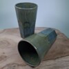 2 keramiek koffiebekers Green Large