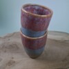 2 keramiek koffiebekers Red Dream