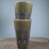 2 keramiek koffiebekers Yellow Large