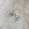 Avela vogel oorringen 925 zilver