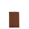 Beocca - Leren kaarthouder Argyle cognac