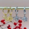 Bijtjes Oorbellen – 925 Zilver | Zilverkleurig