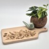 Borrelplank met handvat (groot)