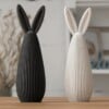 D-geprinte Minimalistische Paashaas Decoratie – Moderne Paasdecoratie – Scandinavisch Design – 177 mm Hoog