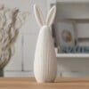 D-geprinte Minimalistische Paashaas Decoratie – Moderne Paasdecoratie – Scandinavisch Design – 177 mm Hoog