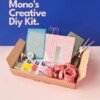 DIY kit for polymer clay earrings + video tutorials | Starter kit with tools & Fimo clay | clay screenprint | making jewelry | Crafting gift