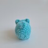 Gehaakte knuffel 'Blue cat'
