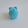 Gehaakte knuffel 'Blue cat'