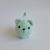Gehaakte knuffel 'Green cat'