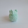Gehaakte knuffel 'Green cat'