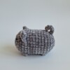 Gehaakte knuffel 'Grey cat'