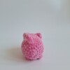 Gehaakte knuffel 'Pink cat'
