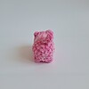 Gehaakte knuffel 'Kleine roze kat'