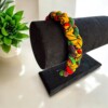 Gevlochten Haarband Geel