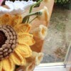 Handgemaakt zonnebloemen boeket