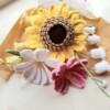 Handgemaakt zonnebloemen boeket