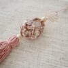 Handgemaakte bloemagaat hanger – edelsteen decoratie voor groei, zelfvertrouwen en positieve energie