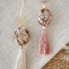 Handgemaakte bloemagaat hanger – edelsteen decoratie voor groei, zelfvertrouwen en positieve energie