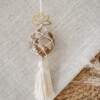 Handgemaakte bloemagaat hanger – edelsteen decoratie voor groei, zelfvertrouwen en positieve energie