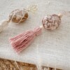 Handgemaakte bloemagaat hanger – edelsteen decoratie voor groei, zelfvertrouwen en positieve energie
