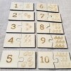 Houten Telpuzzel: Leer tellen met fruit