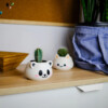 Kat & Panda plantenpotjes (set van 2)