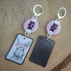 Speels & Verhalend, Limited Edition Konijnen Oorbellen in Zwart en Wit, Perfect voor Pasen