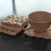 Onderzetters in jute