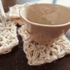 Onderzetters in jute
