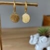 Oorbellen zon goud