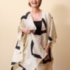 Organische zijden Kimono De Doos
