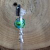 Verhalend & Fantasierijk, “Paaseieren verstoppen” oorbellen met lampwork glaskralen en giethars