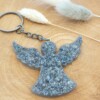 Resin sleutelhanger Engel ´druzy´