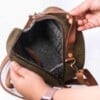 Ronde Crossbody Tas Bruin voor Elke Gelegenheid