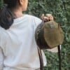 Ronde Crossbody Tas Bruin voor Elke Gelegenheid