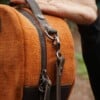 Ronde Crossbody Tas Minx Oranje