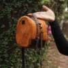 Ronde Crossbody Tas Minx Oranje
