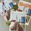 Rotterdam Marathon art print - personliseerbaar stijl 'finishboog'