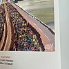 Rotterdam Marathon art print - personliseerbaar stijl 'polaroid'