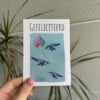 Set van verjaardagskaartjes met dieren - A6 formaat, inclusief envelop