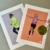 Sportret - grafisch sport portret (gepersonaliseerd) - the Art of Movement