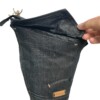 Stoere schoudertas gemaakt van denim gstar en zwart leer