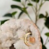 Verstelbare Rozenkwarts ring 925 Zilver