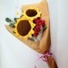 gehaakte bloemen boeket