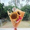 gehaakte bloemen boeket